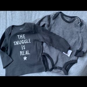 Carters 3mo long sleeves
